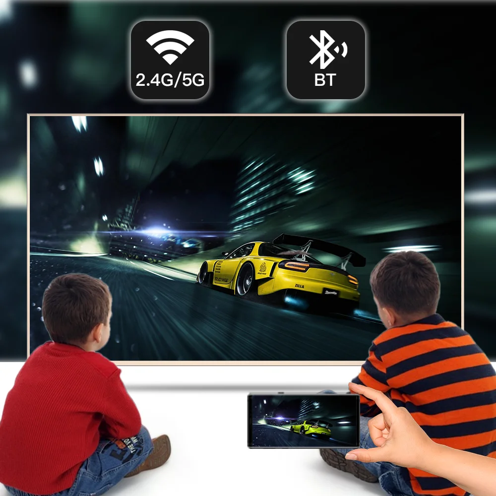 ТВ-приставка H40 Android 10.0 голосовой помощник 6K 3D Wifi 2 4G и 5 8G 4 Гб ОЗУ 32 64 ГБ android очень