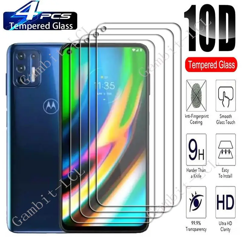 

4PCS For Motorola Moto G9 Plus 6.8" Screen Protective Tempered Glass On MotoG9Plus MotoG9 G9Plus XT2087-1 Protection Cover Film