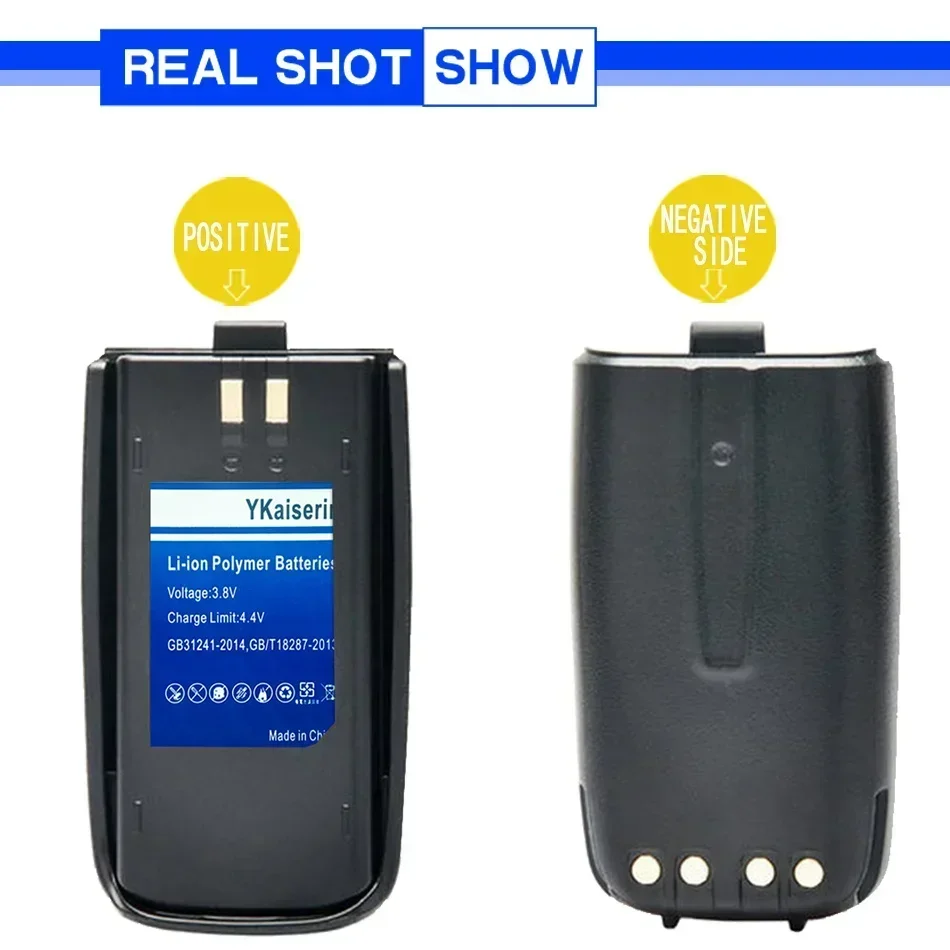 Ykaisсеребрин 4200 мАч сменный аккумулятор THUV8000D для TYT TH-UV8000D UV8000E