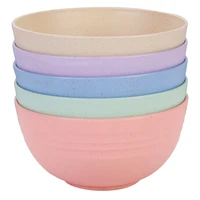 5 pcs dessert bowl heat resistant bowls snack bowls deep soup bowl lightweight rice bowl friendly bowls