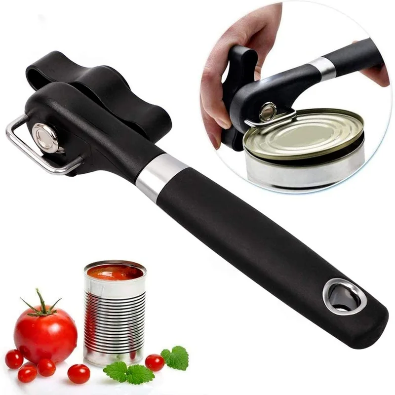 

2024 New Cans Opener Kitchen Tools Professional Handheld Manual Stainless Steel Can Opener Side Cut Manual Jar Opener