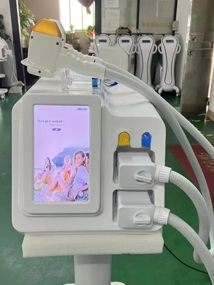 

2023 Portable 2 Handles 810 808nm Laser Diodo Depilacion Diode Laser Hair Removal 755 808 1064nm Laser Diodefor salon