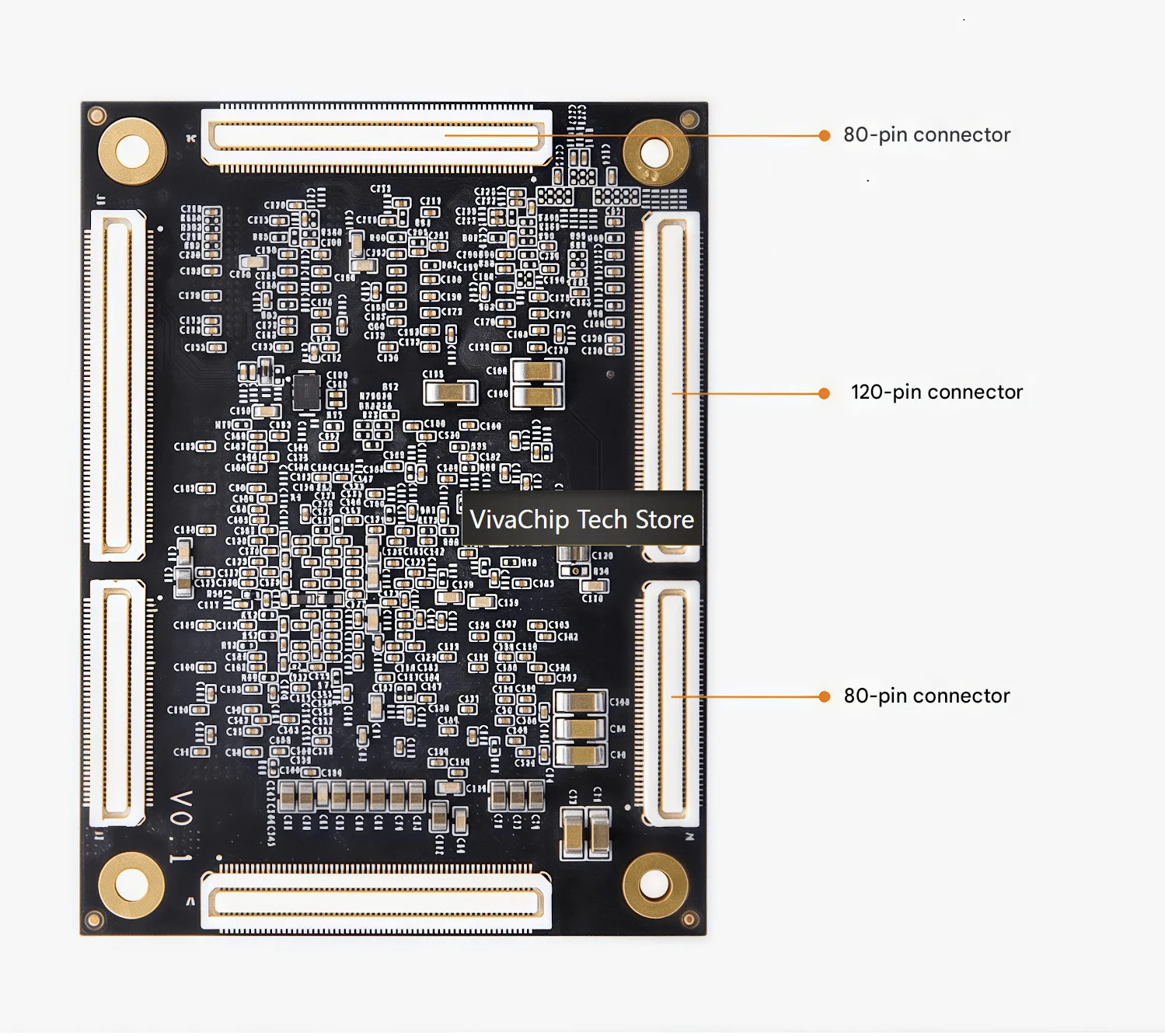 Фото Плата VivaChip TechXilinx Kintex UltraScale FPGA Core Board KU040 XCKU040 ACKU040 №4