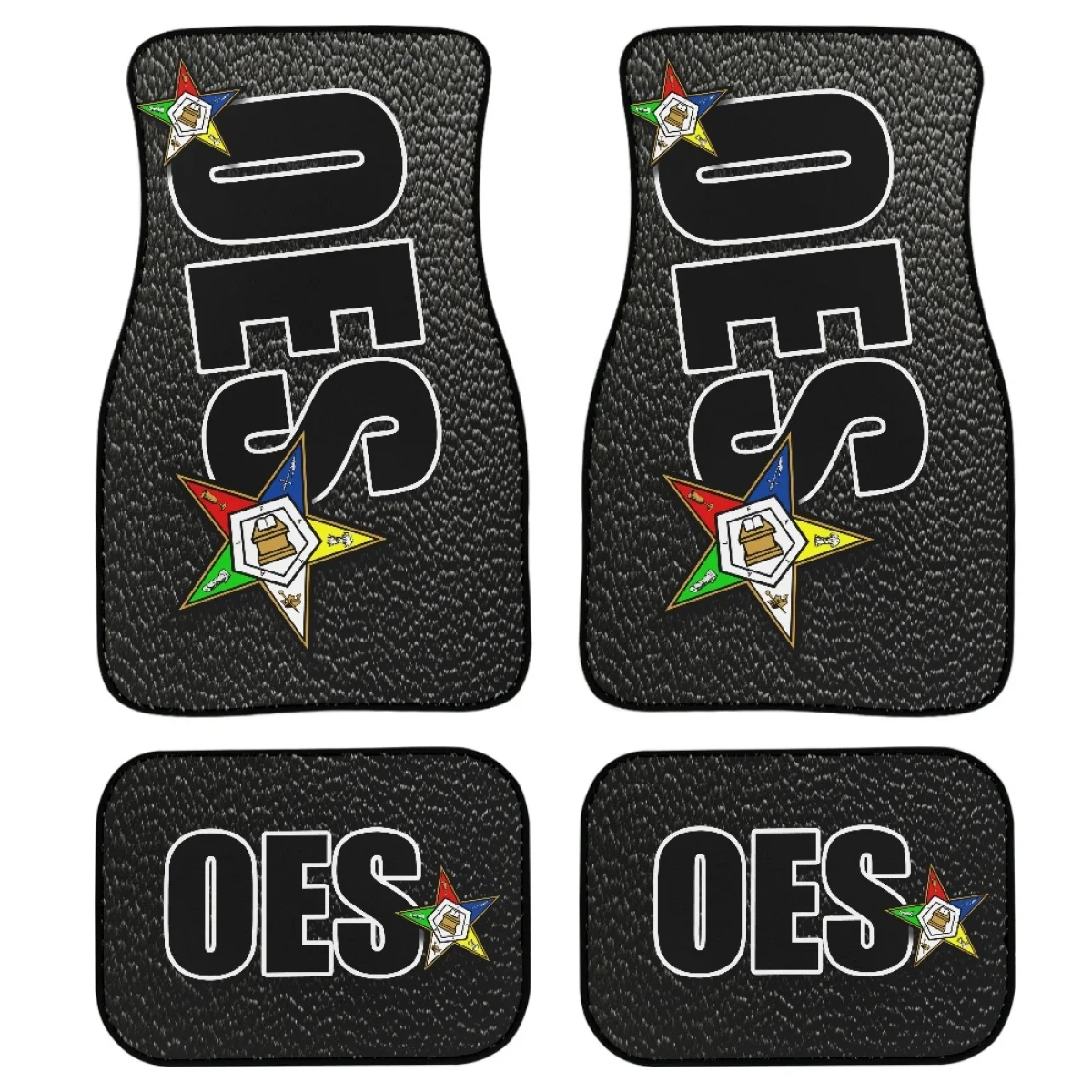 4 шт. автомобильные коврики с эмблемой Звезды 2023
