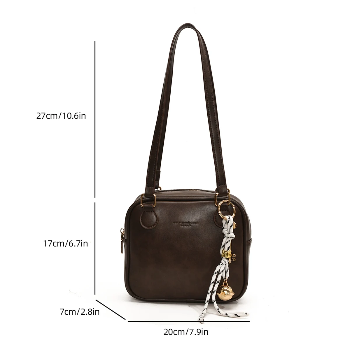 Простая повседневная универсальная женская сумка для хранения на одно плечо из