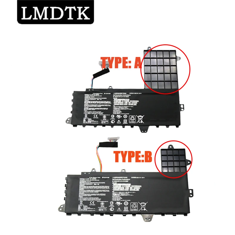 LMDTK New B21N1505 7,6 V 32WH Аккумулятор для ноутбука ASUS E402M E402MA E402S E402B E402N E402NA E402WA E402SA