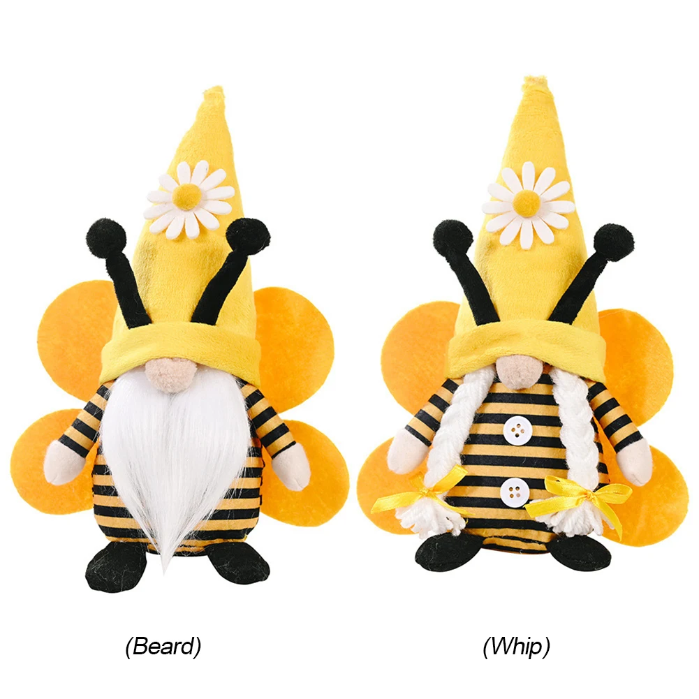 

Кукла безликая Шмель гном кукла безликая карликовая жёлтая пчела крылья подарки на вечевечерние праздник украшение