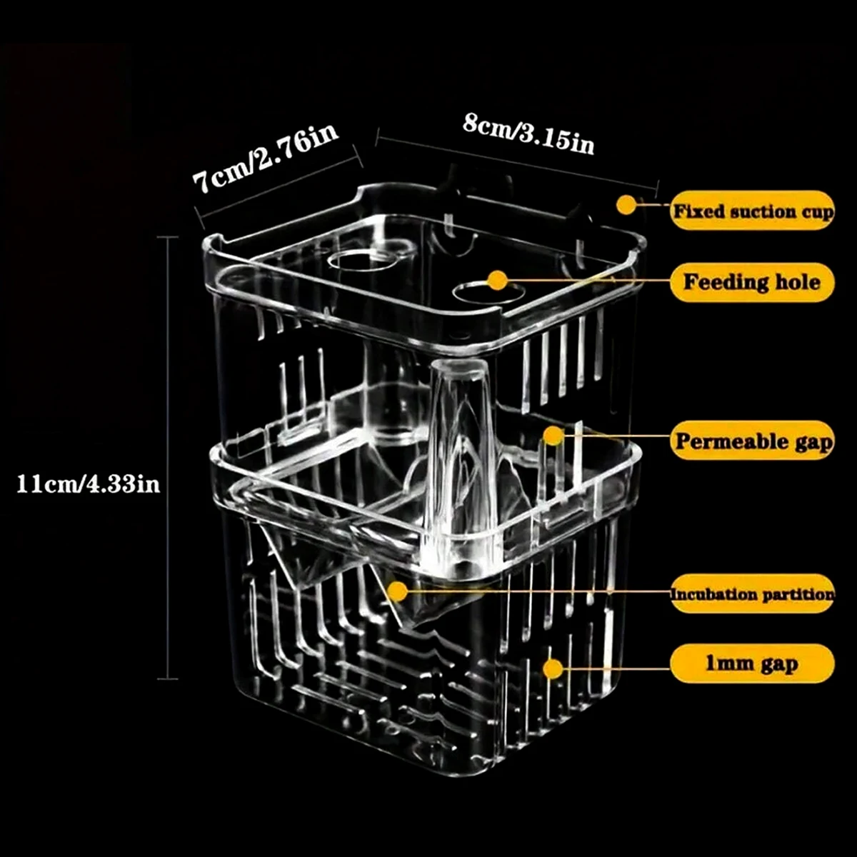 Многофункциональный Двухслойный Изолированный Ящик Для Разведения Рыб