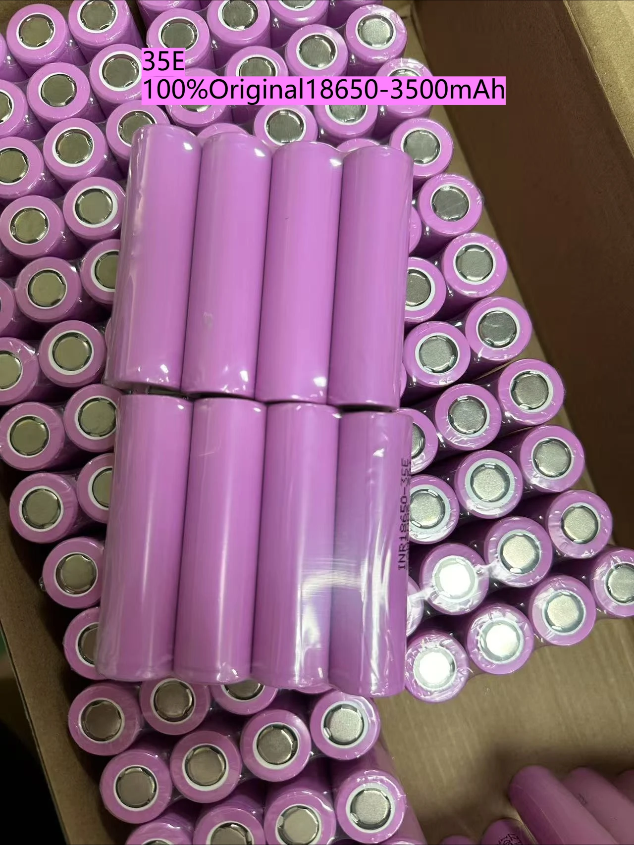 Фото 3.7V INR18650-35E DIY Power Bank на элементах 18650 с защитой от термического разряда, 3.7V, высокая реальная емкость, для уличных солнечных батарей №4