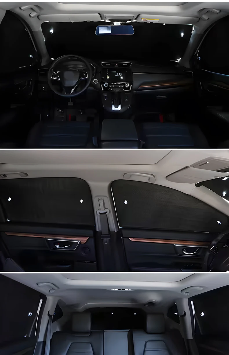 Фото Полные солнцезащитные козырьки для MG ZS MGZS EV, аксессуары для MK1 2018-2024, защита от УФ-излучения, накладки на лобовое стекло, автомобильные аксессуары №5