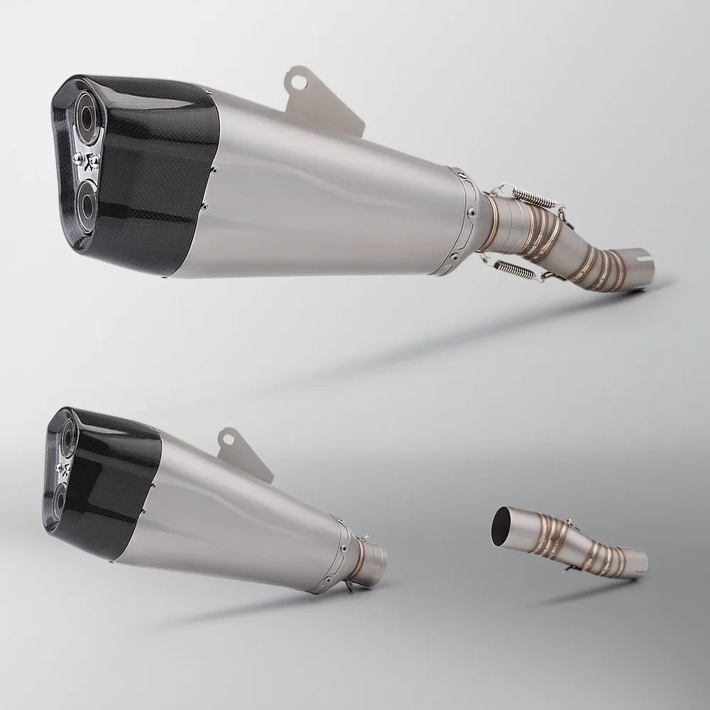 Надевается для KYMCO AK550 AK 550 выхлопная система мотоцикла Escape из нержавеющей стали