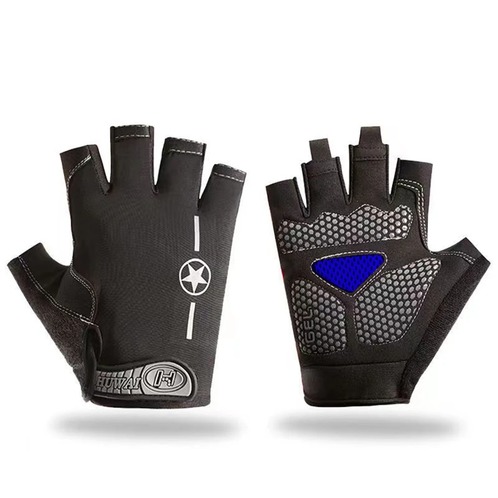 

Half Finger Gloves Gloves Training Gloves Bus Driving Gloves Cycle Weight Lifting Gloves Silicone Half Finger Gloves