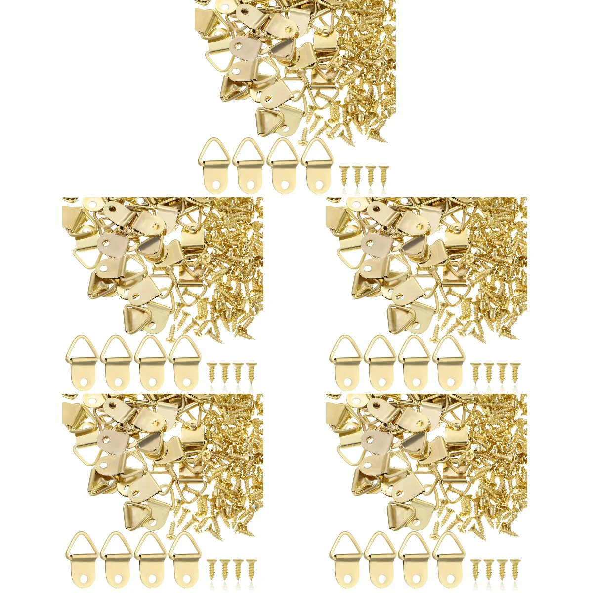 

5 комплектов, крючки для фоторамки с винтами