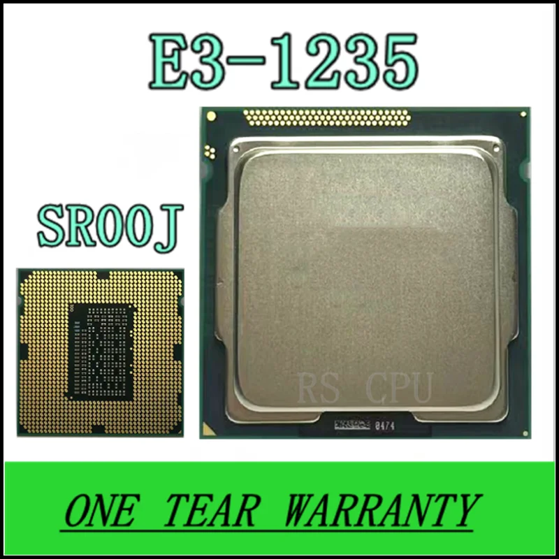 

E3-1235 E3 1235 SR00J 3.2 GHz Quad-Core CPU Processor 8M 95W LGA 1155