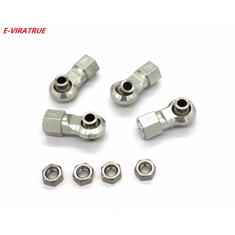 E-VIRATRUE Losi 5T/5B 5IVE-T 2 0 1/5 7075 Алюминиевые передние наконечники рулевого стержня 4 шт.