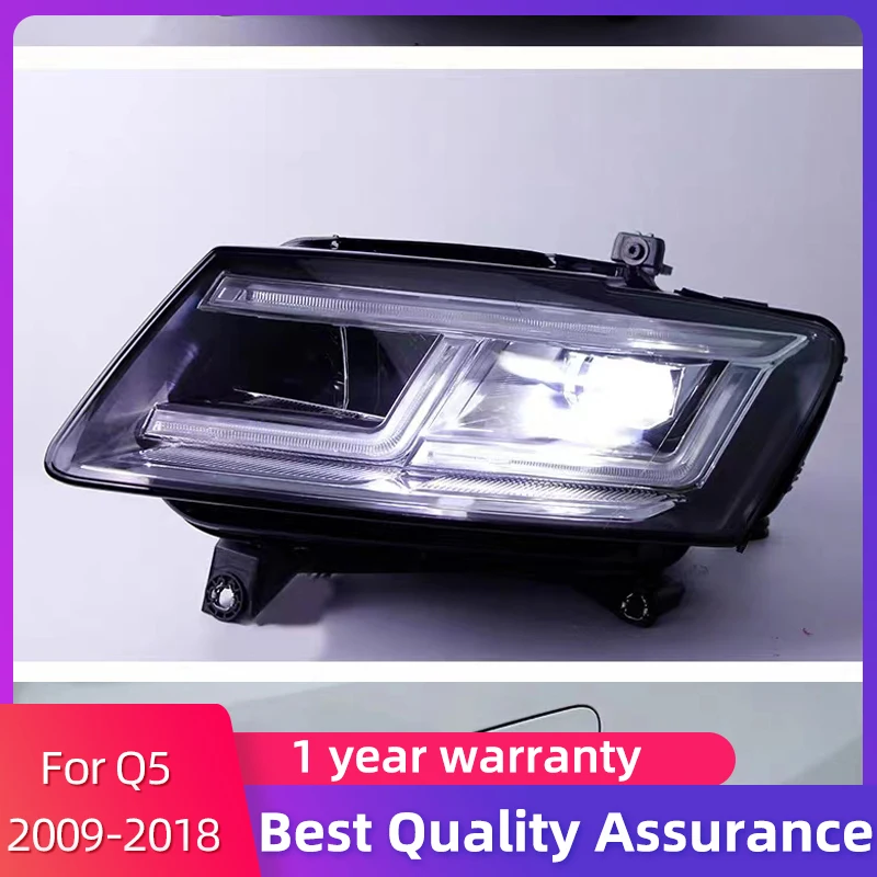 Фара для 09-18 Audi Q5 модификация в сборе искусственные фары Q5L новая дневная работа