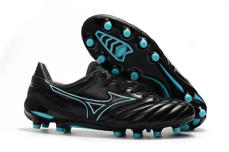 

Authentic Mizuno Creation Morelia Neo II FG Men's Shoes Sneakers Mizuno Outdoor Sports Shoes Black/Blue Color Size Eur 40-45