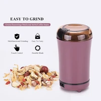 electric coffee grinder mini kitchen salt pepper grinder stainless steel electric grinder for coffee beans nut seed spices herbs