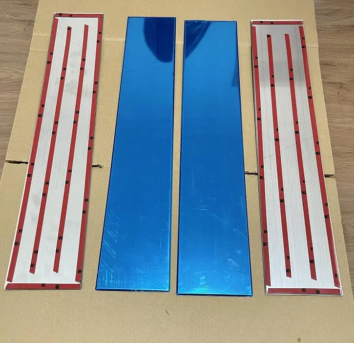 4 шт. автомобильные наклейки из нержавеющей стали для Ford F150 04 05 06 07 08 09 10 11 12 13 14 304