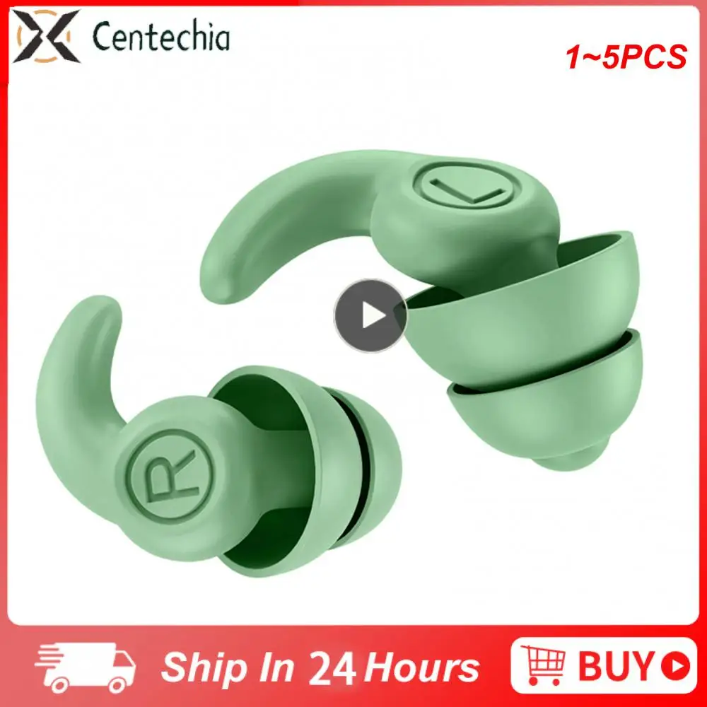 

1 ~ 5 шт., силиконовые водонепроницаемые беруши для плавания