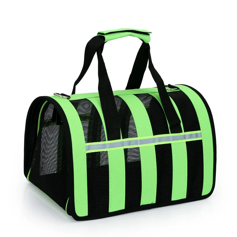 

Wholesale 2022 New Mesh Portable Cat and Dog Pet Cage Wear-resistant Oxford Cloth Portable Hospital Cat Bag Backpacks Handbag