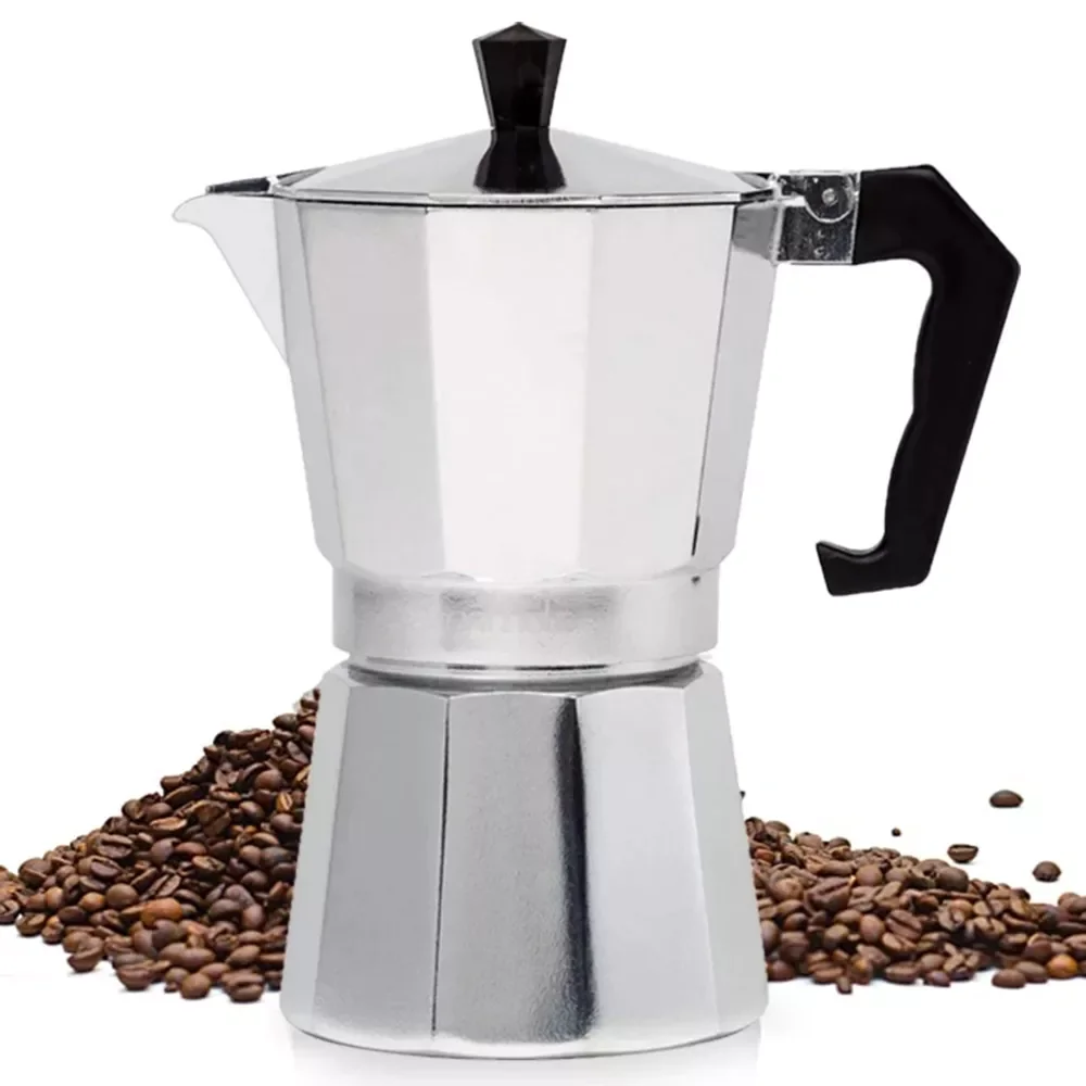 

Electric Espresso Coffee Pots Maker Durable Moka Cafeteira Percolator Practical Moka Pot 50/100/150ml