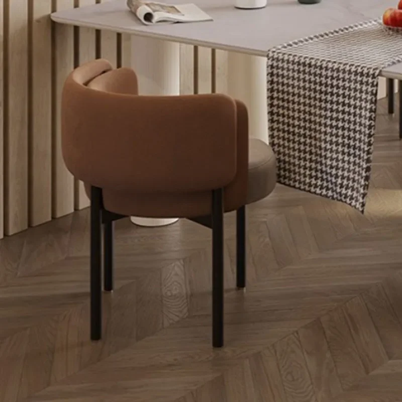 Дизайнерские стулья с акцентом для гостиной скандинавский стул туалетного