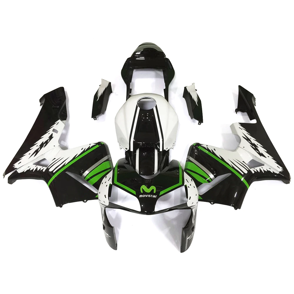 

White Black Green Injection motorcycle fairing kit for Honda CBR600RR F5 03 04 Fairings set CBR 600 RR F5 2003 2004 Bodywork