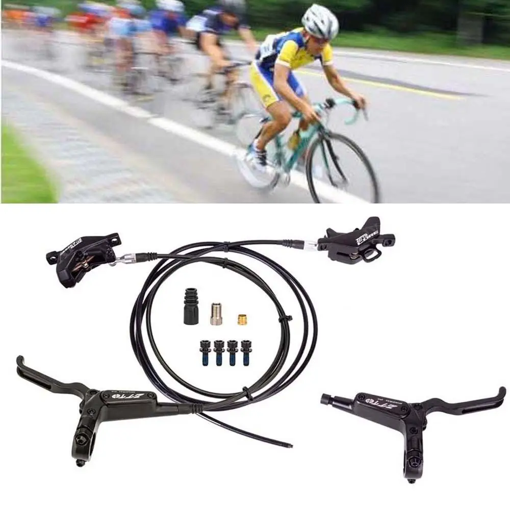 

Велосипедные аксессуары, гидравлический тормоз, полностью Металлическая колодка, дисковые велосипедные детали, 4 диск поршня, тормоз для велосипеда, гидравлический дисковый тормоз