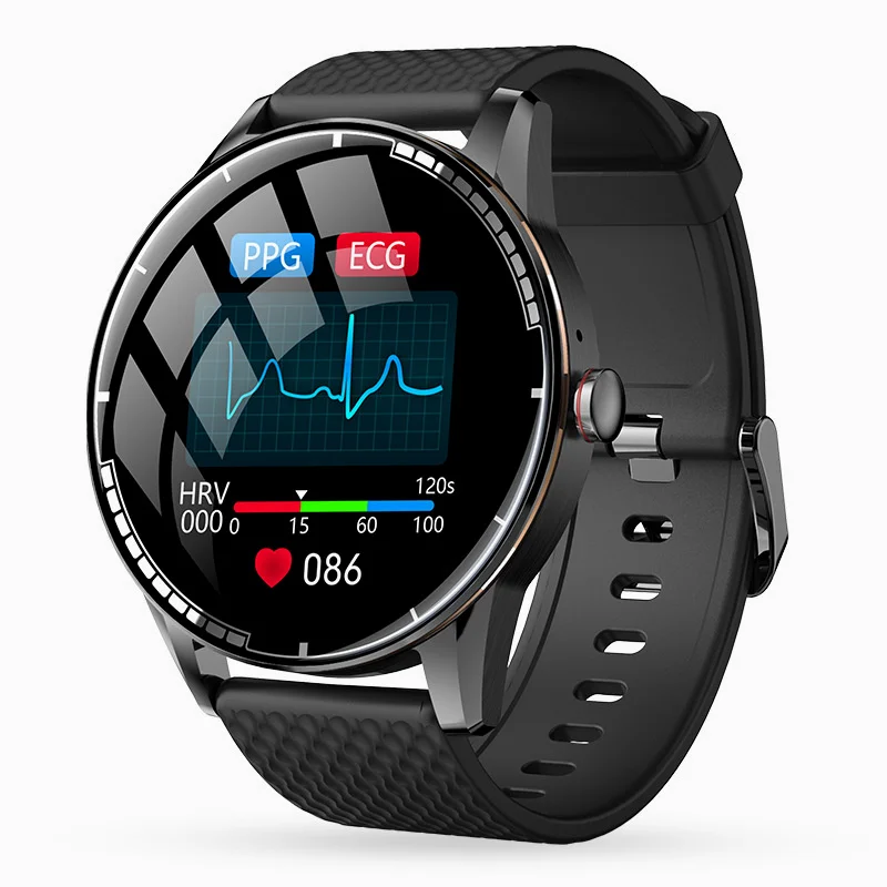 

Heart Rate Monitor Watch for Men Smartwatch Man Bracelet Wrist New Women Music Playback IP67 Waterproof Fitness Tracker PPG+ECG