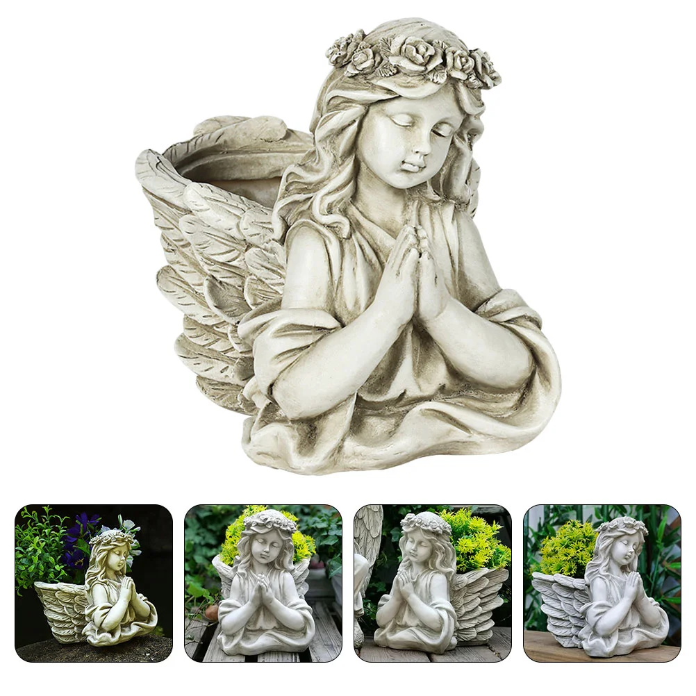 

1pc Desktop Decor Succulent Flowerpot Gardening Supply Succulent Pot Flower Pot Plant Pot for Hotel Room