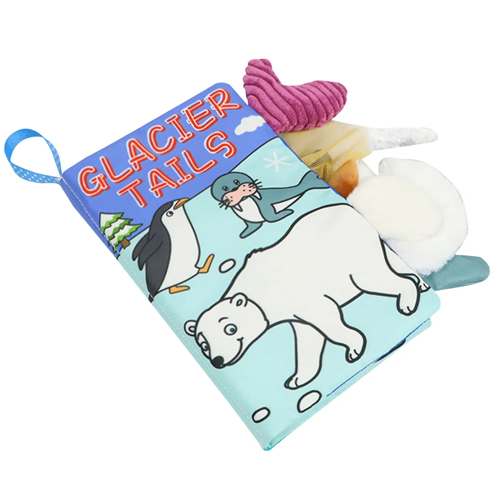 

Book Baby Cloth Booksneutral Stuff Educational Crinkle Early Learning Soft Animal Fabric Cartoon Development Interactive Bath