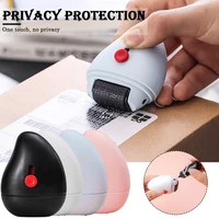 theft protection roller stamp for privacy confidential data guard your security stamp daub pen garbled secret seal for office