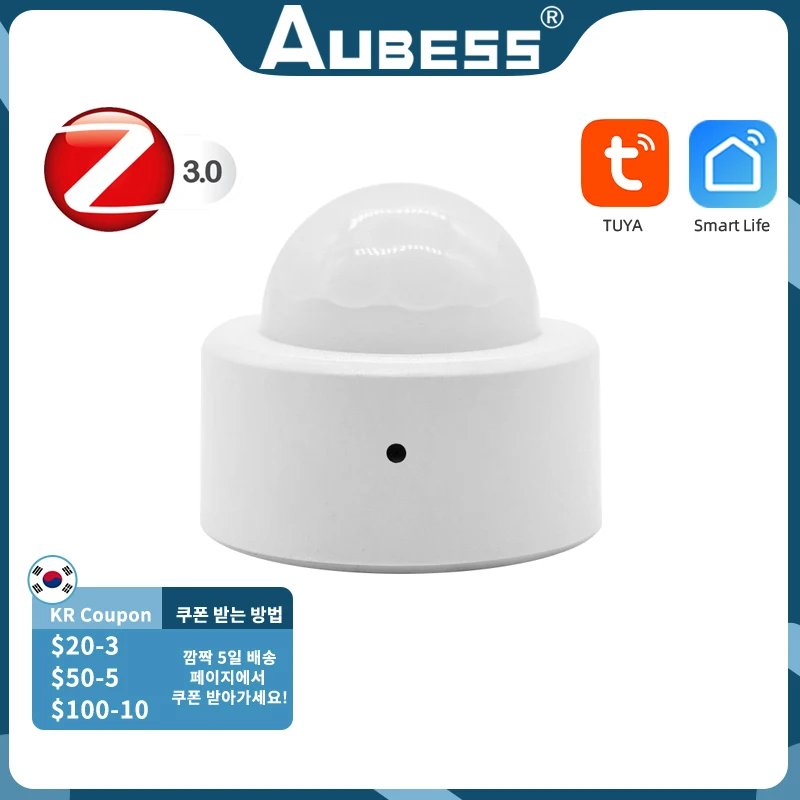 

Tuya Zigbee PIR Motion Sensor Mini Human Body Movement Sensor Security Alarms For Home Work With Gateway Smart Life App