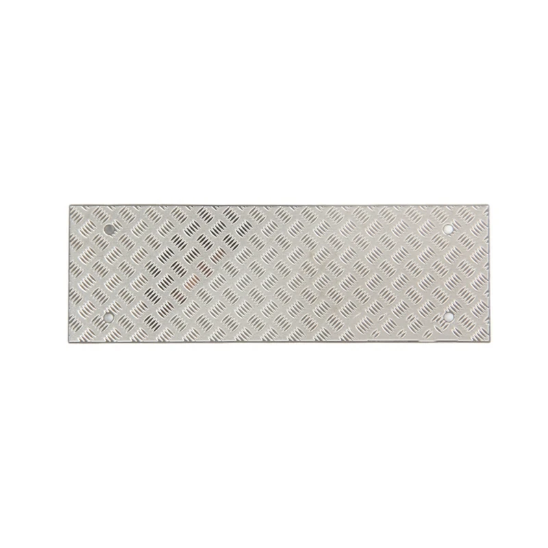 

For WPL D12 Mini 1/16 RC Car Upgrades Parts Rear Trunk Cover Skid Plate Anti-Skid Board Decorative Plate Accessories A