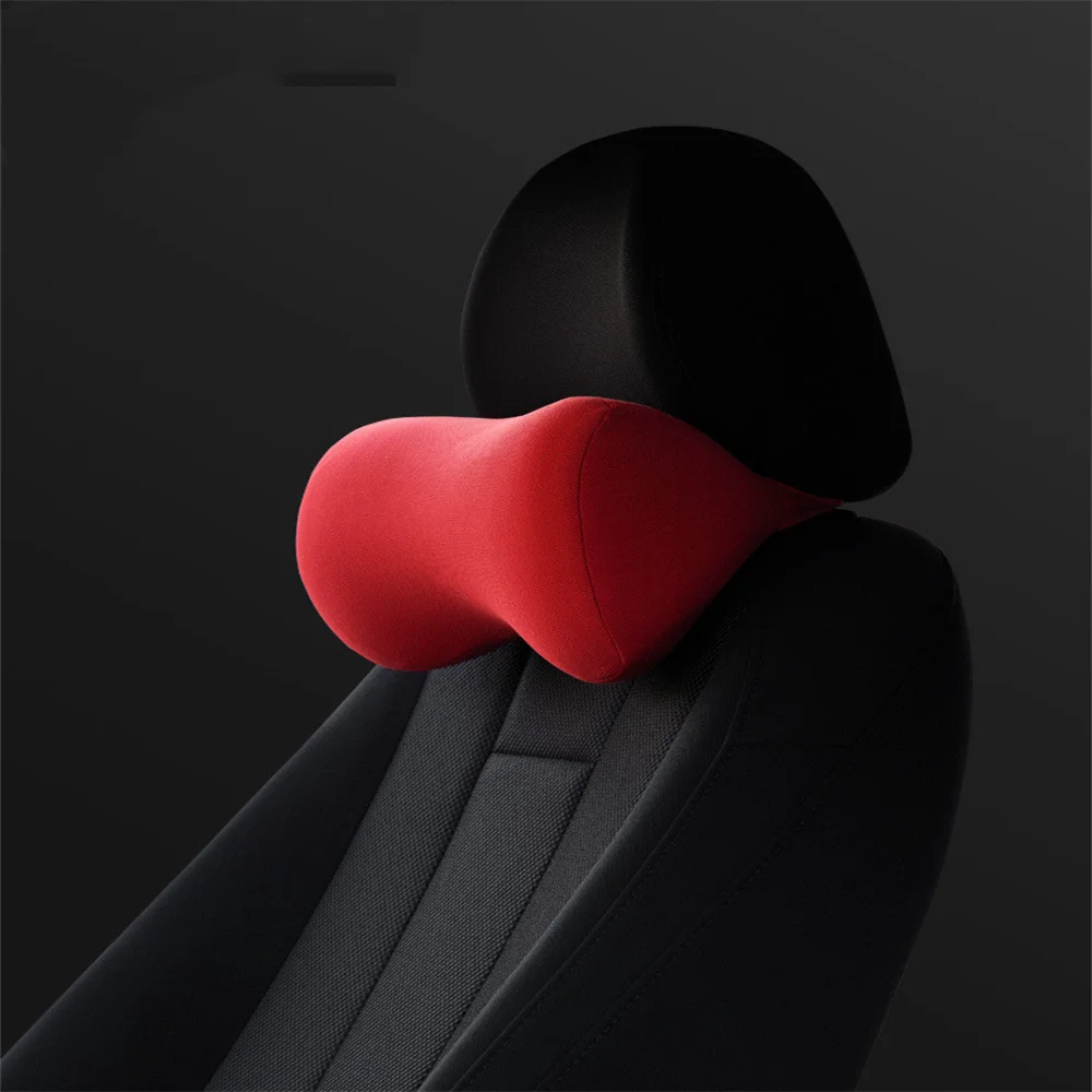 

for Car HeadS Pillow Neck Pillow Car Seats Single Pillow Memory Cotton Car Pillow Cervical Spine Lumbar Car Supplies Almuada Jdm