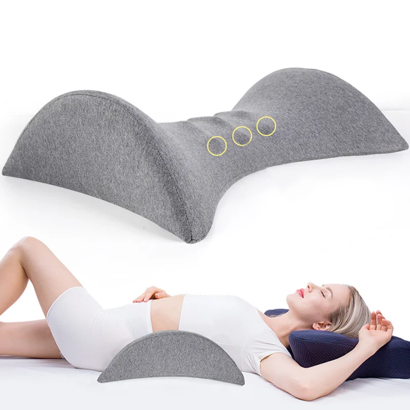 

Memory Foam Orthopedic Bedding Pillows Waist Back Support Cushion Slow Rebound Pressure Pillow for Pregnant Women