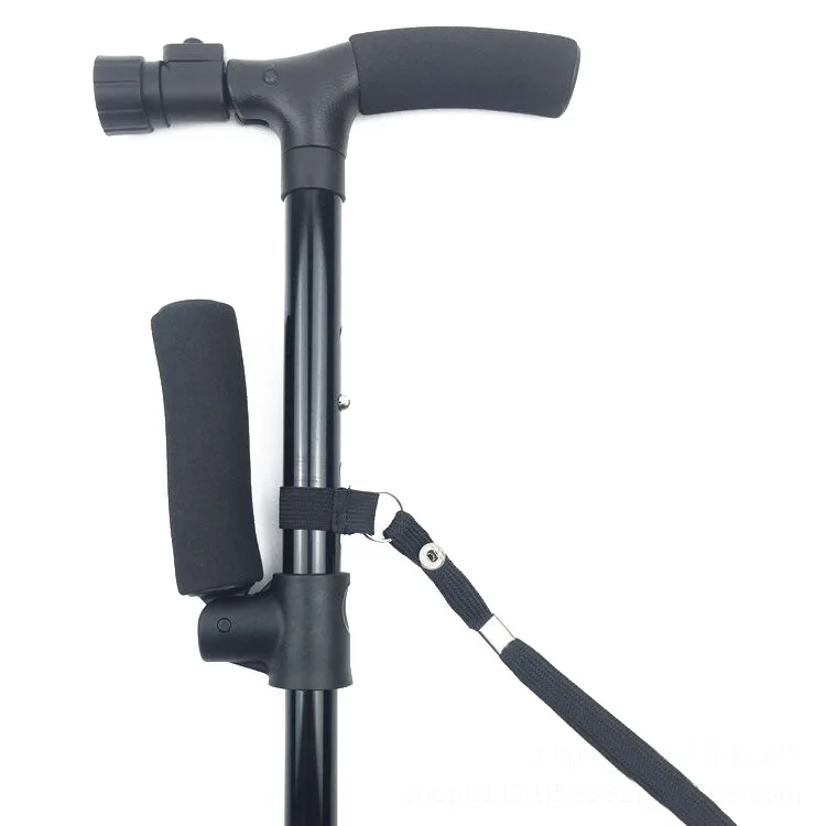 Складной телескопический складной тростник со светодиодной подсветкой и