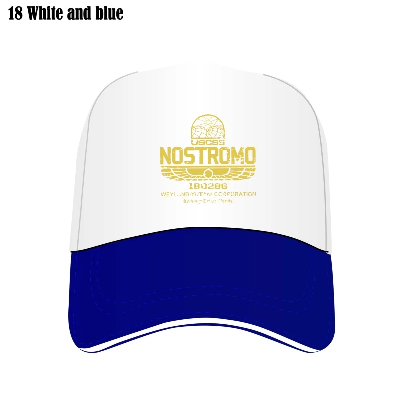 

Vintage Aliens Nostromo Logo Weyland Yutani Corp Bill Hats Harajuku Adjustable 100% Cotton Graphics Bill Hats Brands Bill H