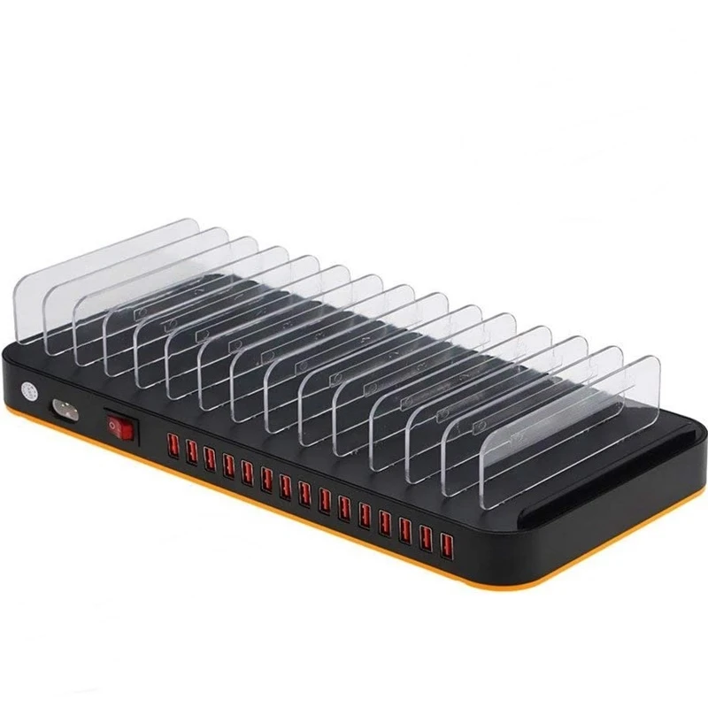 

100W Multi USB Charger 15 Port USB Fast Charger Quick Charge Charging for iPhone Samsung EU Plug
