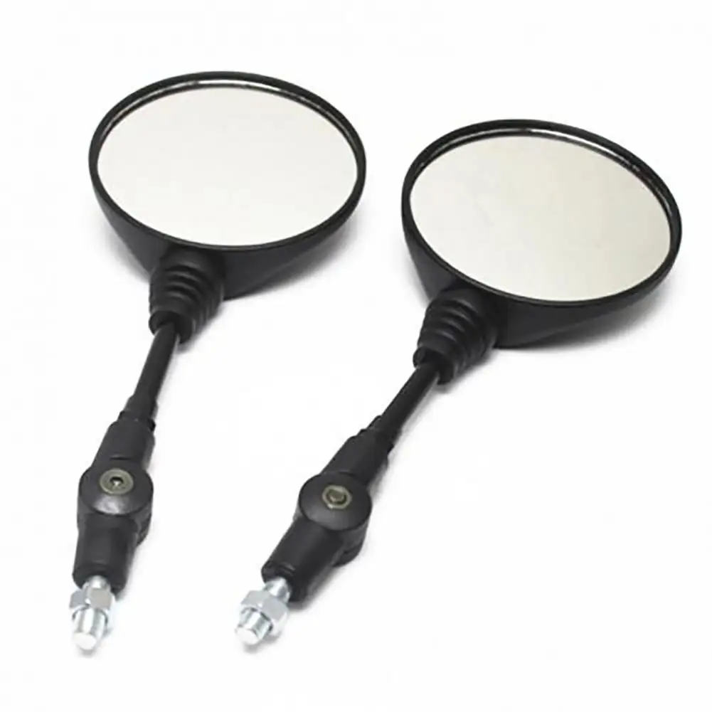 

1 Pair Motorcycle Rearview Mirror 650 Anti-fall Folding Round Rear View Mirrors Modified Parts For Motorbike Bicycle Parts