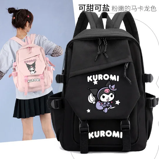 

Anime Kulomi Schoolbag Middle and High School Capacity Casual Light Backpack Primary School Students Shoulder Bag Large Capacity