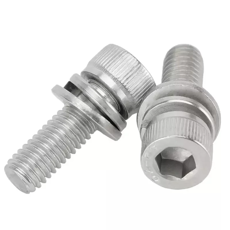 Винт M2-M12 с шестигранной головкой из нержавеющей стали 304 шестигранная головка