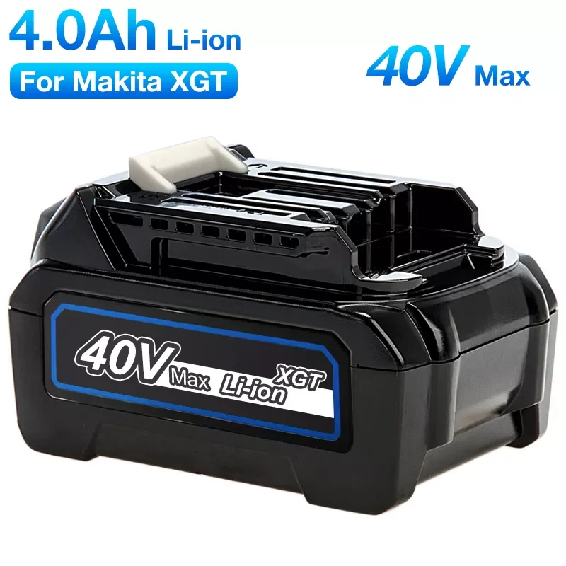 

BL4040 BL4025 40V 4000mAh Li-ion Replacement Rechargeable Battery for Makita XGT Range of 40V Tools 191B36-3 XGT40V MAX 191B26-6