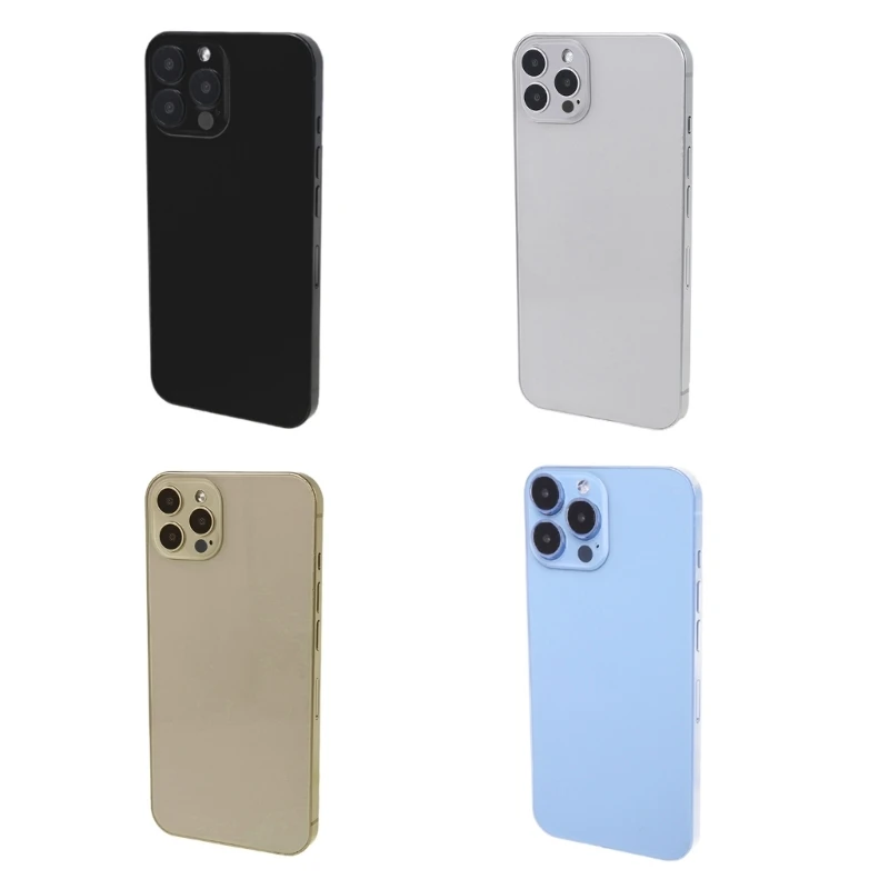 Dummy Fake Phone Models 1:1 Double-sided glass Non-working Mobilephone Showpiece Prop for CASE Toys For 13 Pro Max 12 11 14 Pro