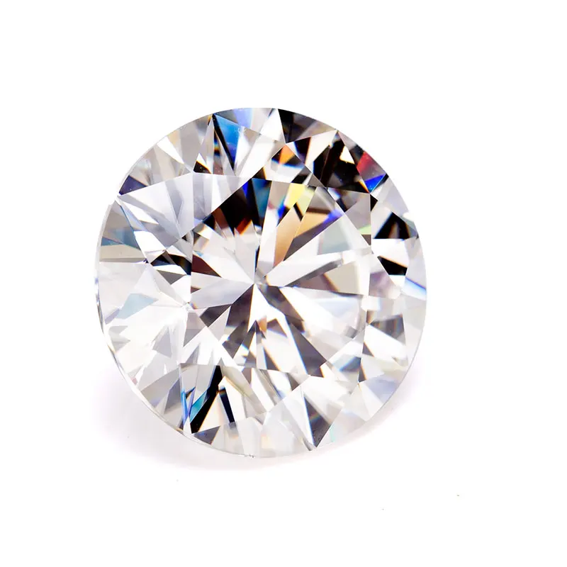 

Holycome Moissanite Beads Round White IJ Loose Gemstoens For 3.0mm to 11mm Loose Stone jewelry and accessories Factory