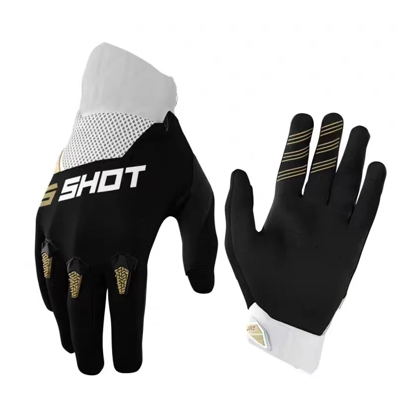 3-цветные перчатки для горного велосипеда MTB гонок на мотоциклах MX DH мотокросса