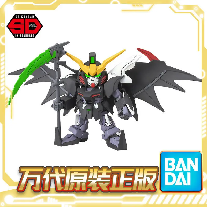 

Оригинальный подлинный Bandai Hell Death Gundam EW SD GUNDAM EX-STANDARD 012 аниме Сборная модель Подвижная кукла детская игрушка подарок