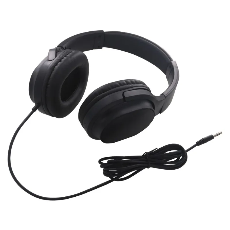 

Guitar Amplifier Audio Mixer Over Ear Headset Retractable Foldable Wired Stereo Headphone