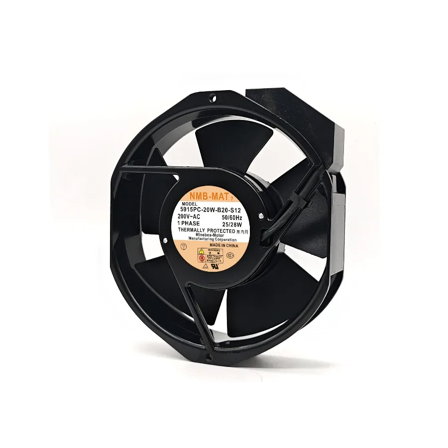 Фото AA + для нового оригинального высокотемпературного вентилятора Mabea NMB 5915PC-20W-B20-S12 17238 200V №3